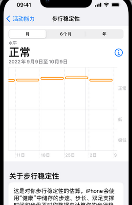 马龙iPhone手机维修如何在iPhone开启'步行稳定性通知'