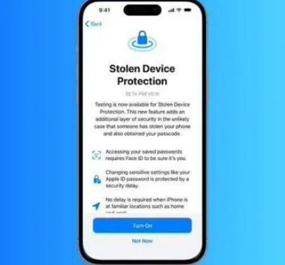 马龙苹果授权维修店分享被盗设备保护功能开启方法 