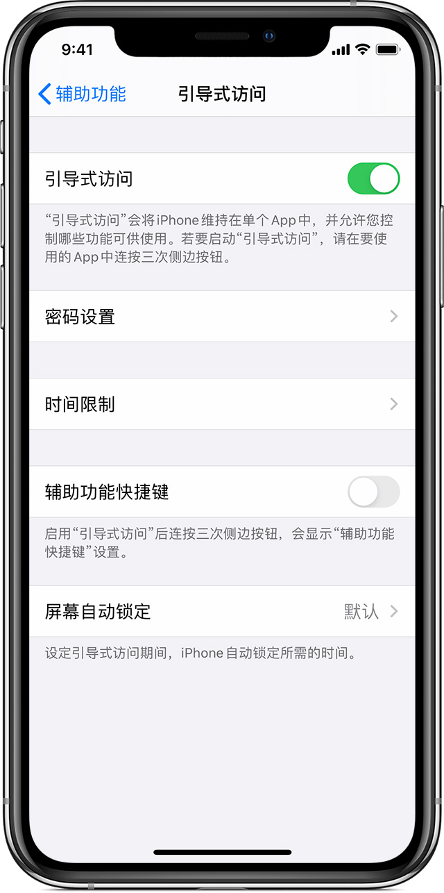 马龙苹果手机维修分享如何在 iPhone 上退出引导式访问 