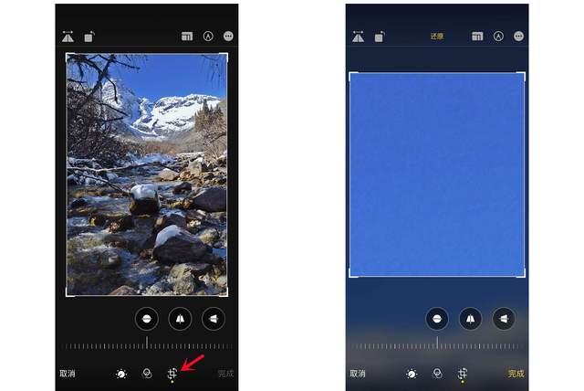 马龙苹果手机维修分享iPhone手机如何使用裁剪功能隐藏照片 